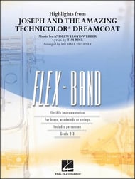 Joseph and the Amazing Technicolor Dreamcoat Concert Band sheet music cover